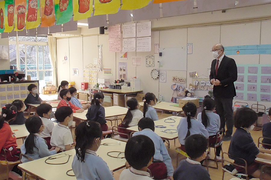 年長組『命の話』の様子