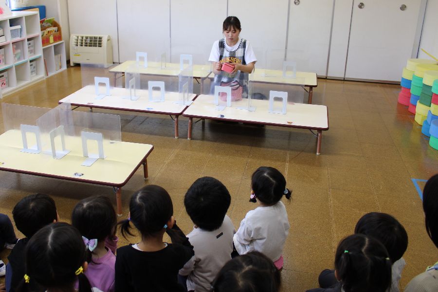 年少組『初お弁当』の様子