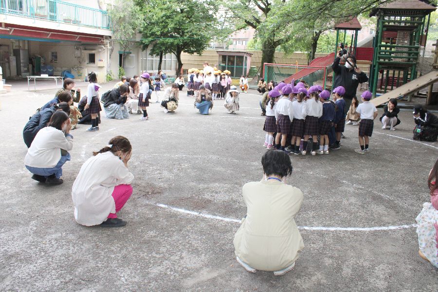 年長組・年中組『親子の集い』の様子