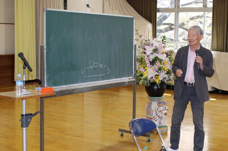 ありんこ遊び説明会の様子