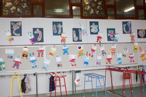 造形あそびの様子