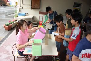 山びこ会(同窓会)の様子