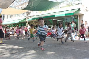 年少組｢うんどうかい｣の様子