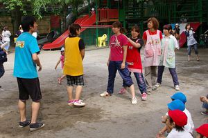 園庭開放イベントの様子