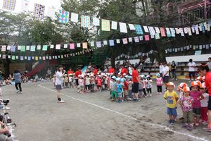 年少組 うんどうかいの様子