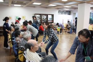 年中組 老人ホーム訪問の様子
