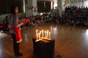 クリスマス会の様子