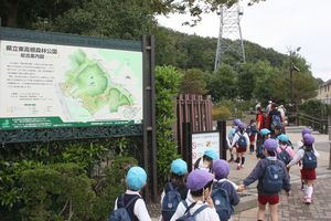 年中組・年長組 秋の遠足の様子～東高根森林公園～