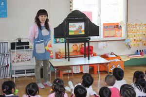 年長組クッキング クリスマス・カレー給食