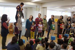 年少組12月誕生会の様子