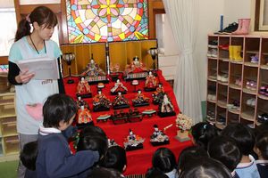 ひな祭りの様子