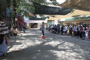 母の日「親子のつどい」の様子