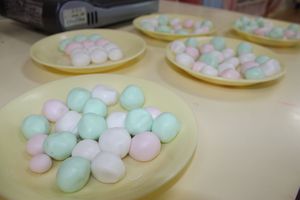 年中組 お月見パーティーの様子