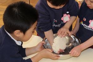 年中組クツキング～すいとん汁を作ろう～