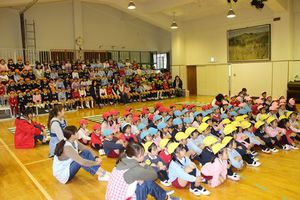 交通安全教室の様子