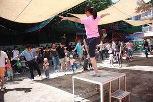 「親子で遊ぼう」の様子