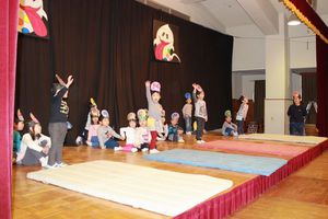 年少組「はっぴょうかい」の様子