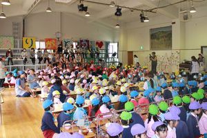 「お別れパーティー」の様子