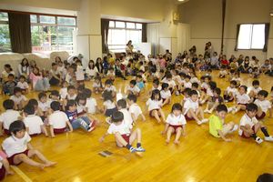 園庭開放イベントの様子