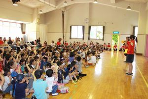 卒園生の集い「山びこ会」の様子