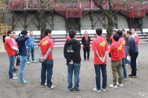 おやじ倶楽部 秋の園庭開放イベント「ミニ運動会＆BBQ」の様子