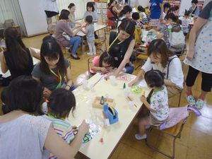 さぎぬまプレイルーム『夏のお楽しみ会』の様子