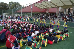 幼稚園サッカー友の会秋季交流大会 の様子 さぎぬま幼稚園